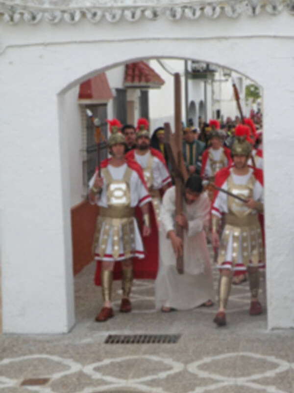San Ignacio del Viar, celebro humanamente su Semana Santa  2012.