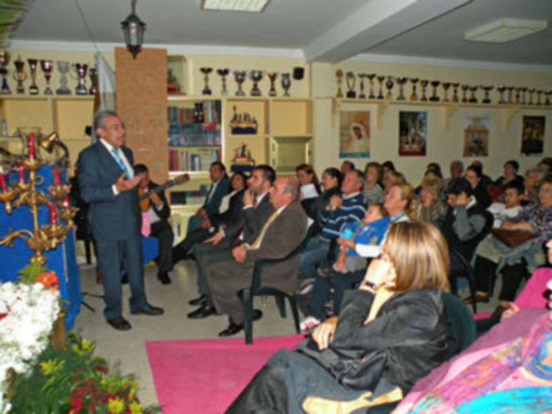 . X Exaltación de la saeta en la Asociación de vecino El Pueblo