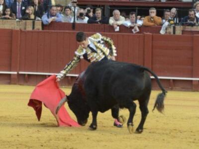 Lourdes Montes y la duquesa de alba fueron a ver torear a Francisco Rivera a la maestranza y después al hotel