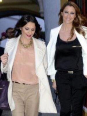 Lourdes Montes y la duquesa de alba fueron a ver torear a Francisco Rivera a la maestranza y después al hotel