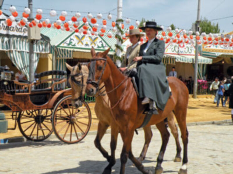 En la ciudad de los farolillos no mermaron las ganas de feria.