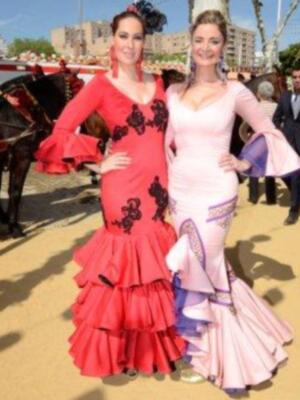 Numerosos personajes conocidos en Feria de Sevilla 2012