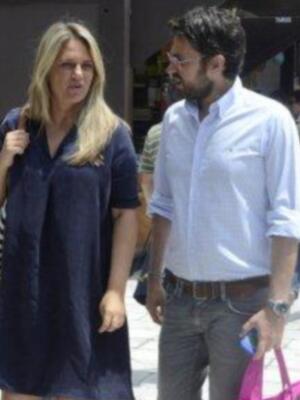 Isabel Sartorius y Maxim Huerta, una divertida pareja en Feria del libro de Sevilla 