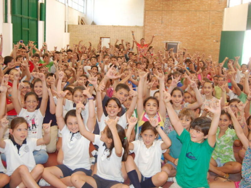 Clase magistral de Blanca Manchón en el Colegio Compañía de María