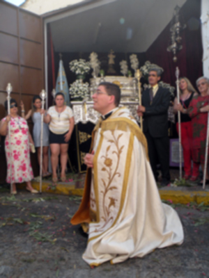 Procesión del Corpus Christi de la Villa de Alcalá del Río 2012 (Sevilla)