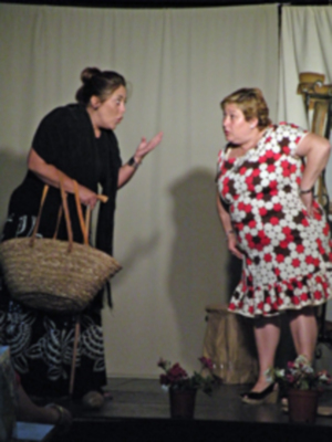 El grupo de teatro volver a empezar, puso el broche de oro de fin decurso del colegio de mayores Ceper del Polígono Norte  de Sevilla.