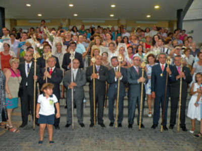 Medio siglo de devoción de todo un barrio, la huerta del Carmen.