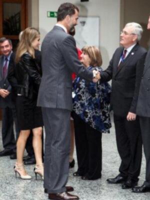 Los príncipes de Asturias en Cádiz inauguran la XXV asamblea de  municipios y regiones de Europa