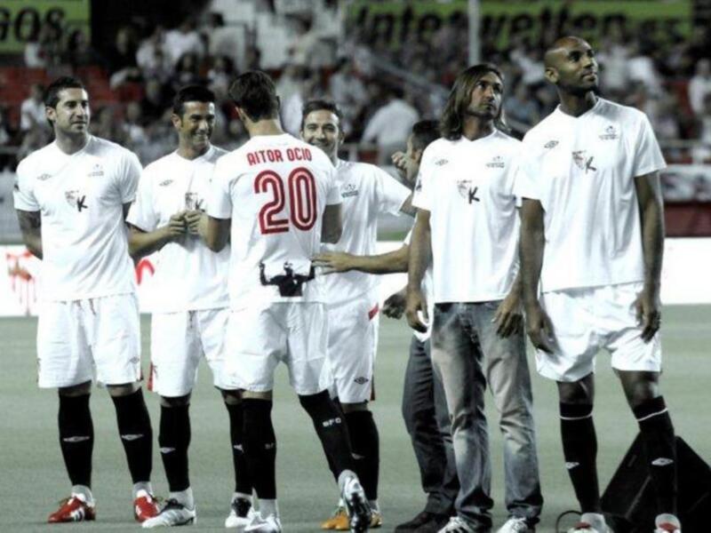 Kanoute se despide con un homenaje de Unicef a beneficio ciudad de los niños de África