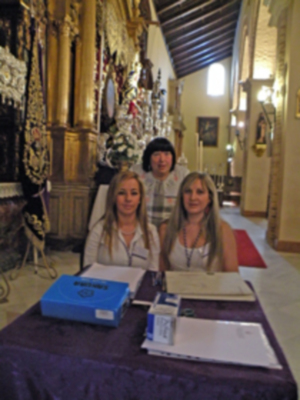 Provincia.Museo de los enseres de la Hermandad de Jesús Nazareno en la Iglesia Parroquial de Alcalá del Río.