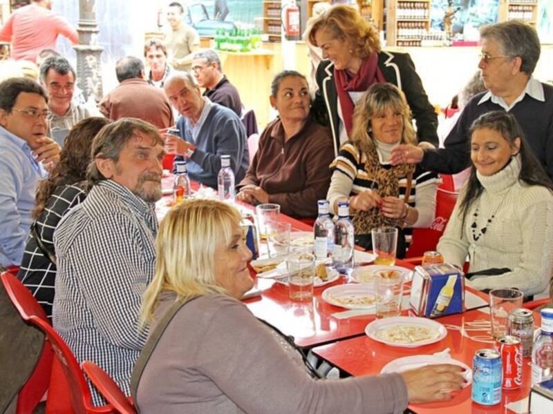 Acto del Centro de Acogida Miguel de Mañara en el Festival de las Naciones