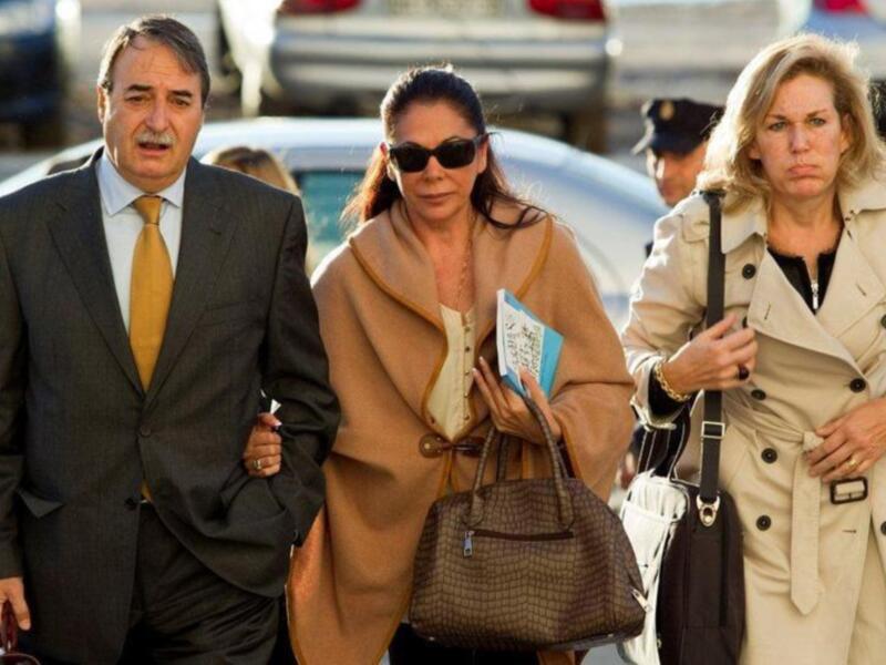 Isabel Pantoja vuelve a sentarse al banquillo a punto de convertirse en abuela