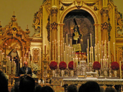 Sevilla. Cultos de Quinario en honor al Gran Poder de Sevilla.