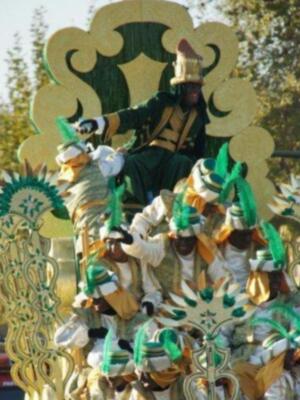 Sergio Ramos y Pilar Rubio fueron a ver a Davila Miura convertido en rey Baltasar.