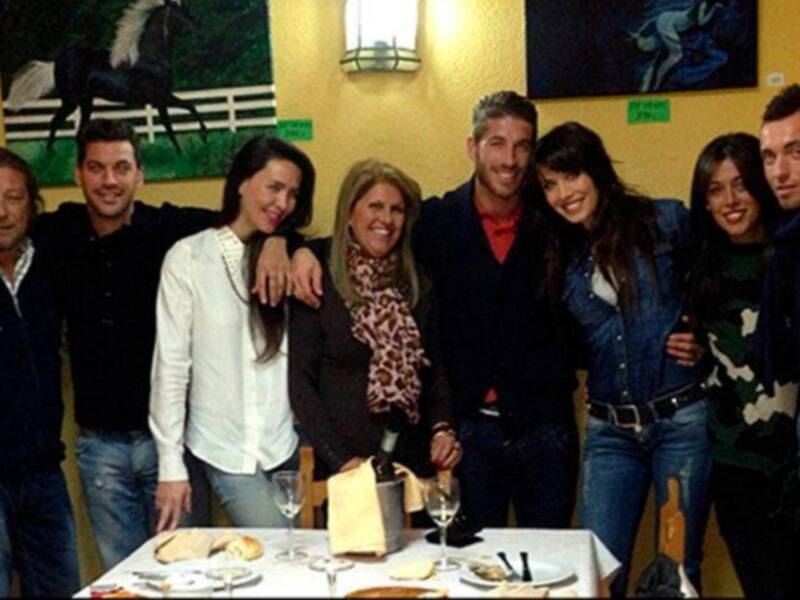 Sergio Ramos y Pilar Rubio fueron a ver a Davila Miura convertido en rey Baltasar.