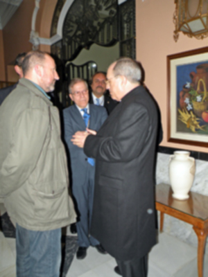  Sevilla.El Ateneo reconoció la labor de Caritas Diocesana con  la medalla de Oro  de su instituición.