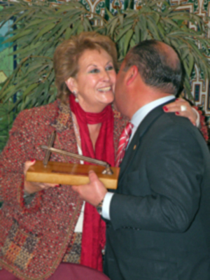 Sevilla. La tertulia Cruz de Carey, presento su anual cartel cofrade 2013