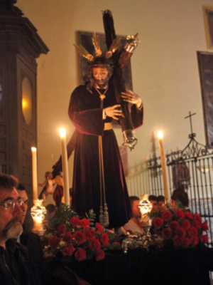 Procesión del Vía-crucis del Nazareno de Alcalá del Rio