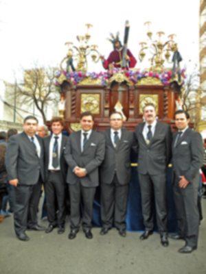 Procesión del Cristo de la Caridad en su Tercera Caída de los Principe.