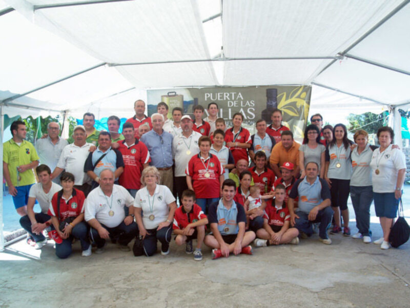 Angel Moreno y Loli Rodríguez, campeones de Andalucía de Bolo Andaluz Valle.