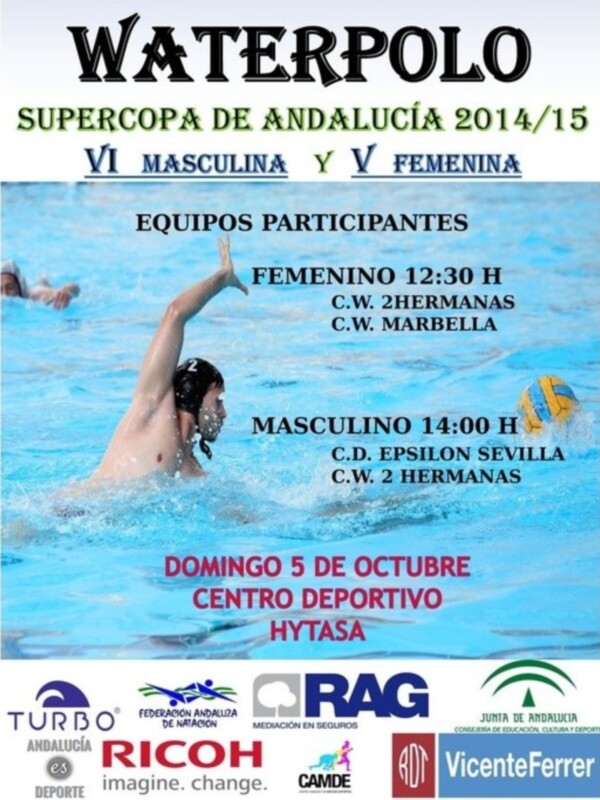 Reto doble para el C.W. Dos Hermanas-EMASESA en la Supercopa de Andalucía