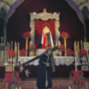 Provincia de Sevilla. Solemne Besapies a Jesús Nazareno de la localidad sevillana de Alcalá del Río 