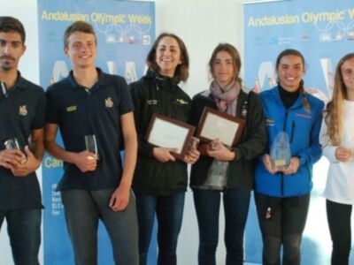 Ana Lobo, podio en la Semana Olímpica de Andalucía de vela