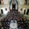 Provincia de Sevilla.La Hermandad de la Vera-cruz de Alcalá del Río celebró su anual concierto de música cofrade en su Edificio Vera-cruz.