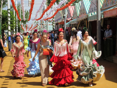 Martes 21 de Abril de 2015, la comida en la Feria