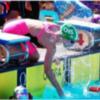 Marta Gómez Battelli, en los Campeonatos del Mundo de natación adaptada