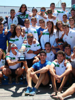 El Club Náutico Sevilla, tetracampeón de España de piragüismo en pista