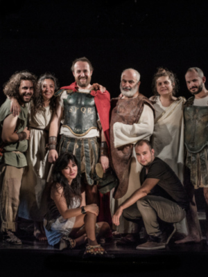 La Compañía Clásicos Contemporáneos lleva su ?Miles Gloriosus? de Plauto al Palacio de los Marqueses de la Algaba, con entrada gratuita