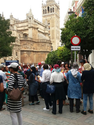 Turismo oriental visita Sevilla.