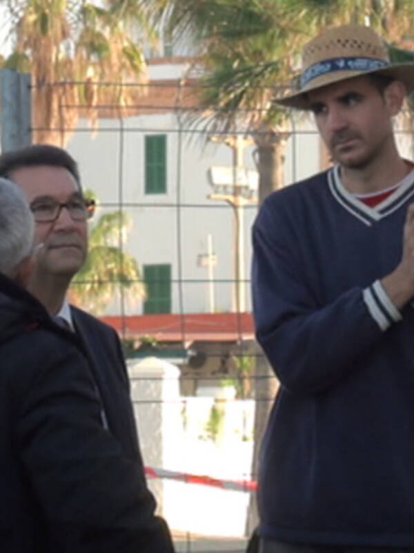 Antonio Peña muestra el apoyo incondicional municipal al sondeo arqueológico en el Humilladero 