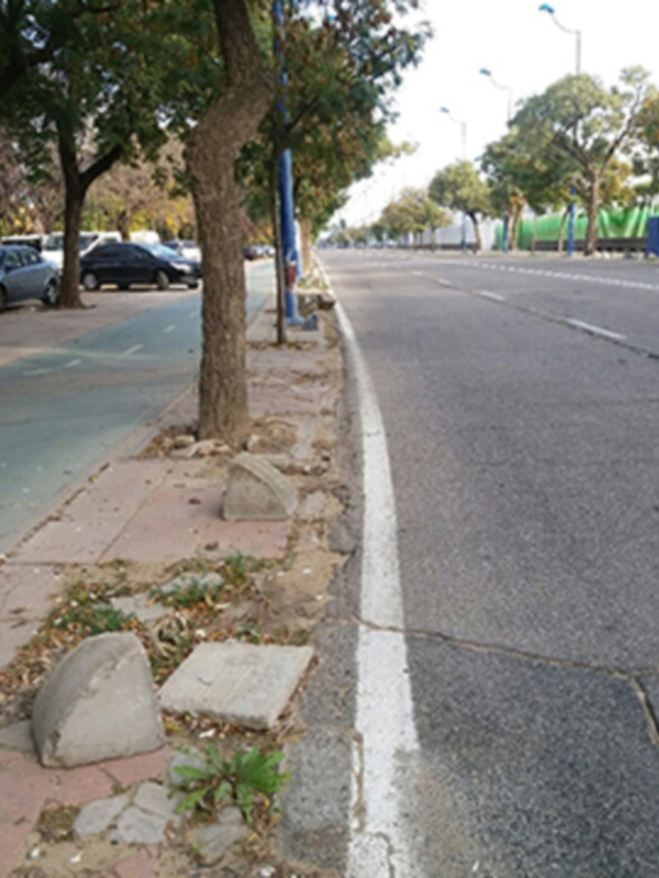 El Camino de los Descubrimientos se deteriora