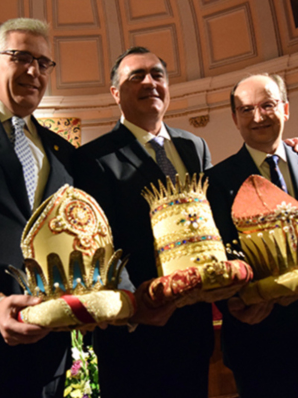 Sevilla.Los Reyes Magos de Oriente se proclamaron en la sede de Capitanía General de Sevilla.