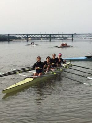 Doble podio para el Náutico Sevilla en la Regata Internacional de remo de Viana do Castelo