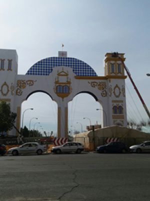 La portada de la Feria 2016 avanza a buen ritmo