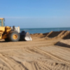Playas pide colaboración para garantizar la seguridad en los trabajos iniciados hoy en la playa de la Cruz del Mar