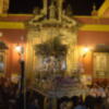 El barrio de San Lorenzo con la Pastora de San  Antonio de Sevilla