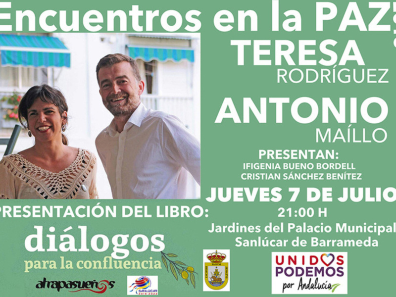 Este jueves comienzan los Encuentros en La Paz de IU en Sanlúcar de Barrameda
