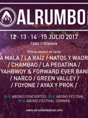 La Mala y Chambao, entre los primeros artistas confirmados para Alrumbo Festival 2017
