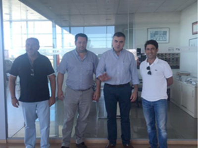 Campo Bravo dona 9.000 euro a la Hermandad Nuestro Padre Jesús de Lucena