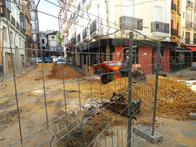 Continúa cortado el acceso desde La Campana a la Alameda.