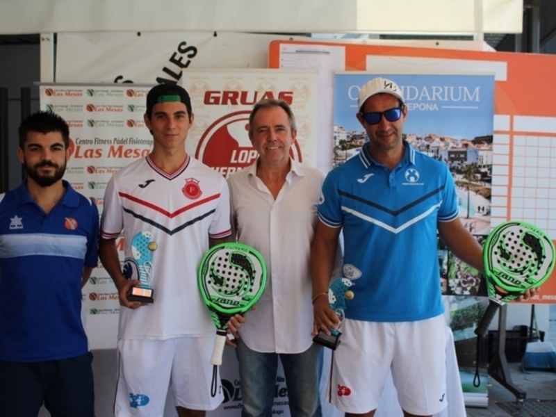 Subtítulo sevillano en el Campeonato de Andalucía absoluto de pádel de Segunda