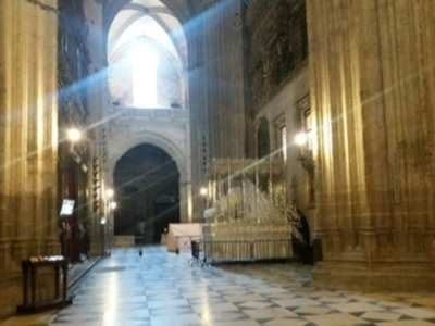 La Virgen de La Paz ya está en la Catedral de Sevilla
