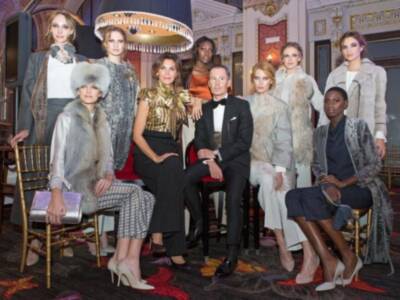 SANTIAGO DEL PALACIO y MAR FLORES colaboran en la presentación de su colección César Invierno 2016/2017