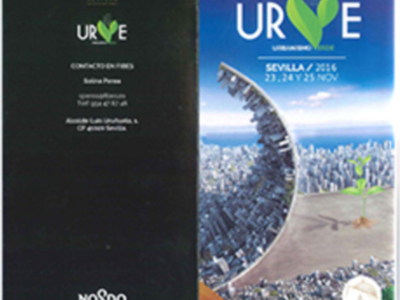 El próximo miércoles 23 de Noviembre se inaugura URVE, 1ª Feria Nacional del Urbanismo Verde