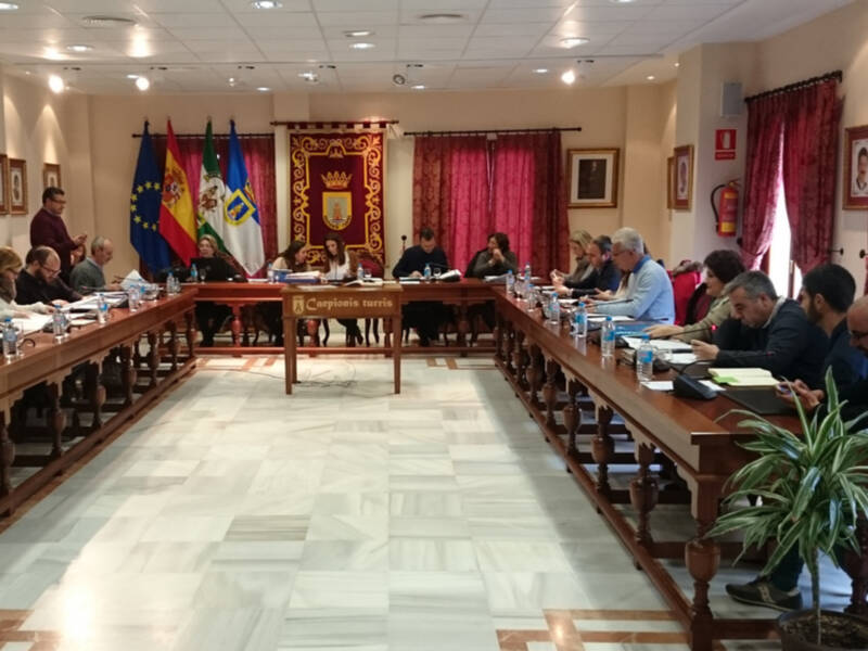 El Pleno trata en su sesión ordinaria de febrero un importante número de propuestas de los grupos municipales