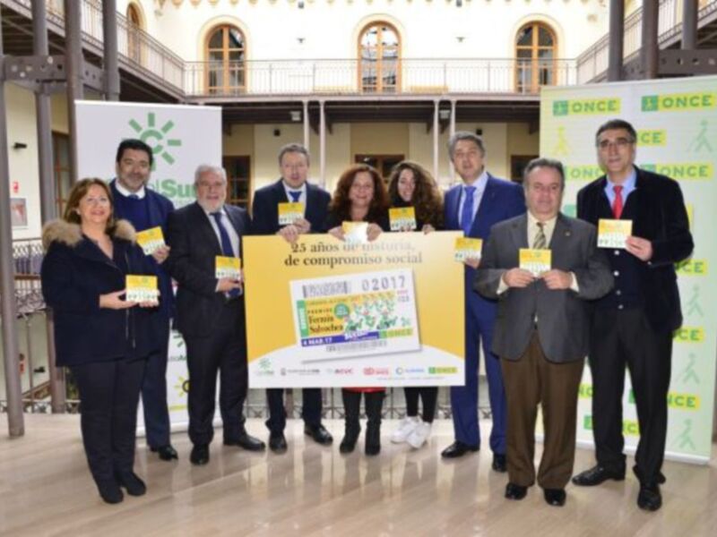 Canal Sur Televisión retransmitirá en directo la gala de entrega de los XXV Premios Fermín Salvochea de la ONCE